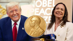 ভেনেজুয়েলায় মাদুরো আটক, ট্রাম্পকে নোবেল