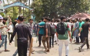ক্যাম্পাসে হঠাৎ উত্তেজনা—ছাত্রদল-শিবির সংঘর্ষে আতঙ্ক!