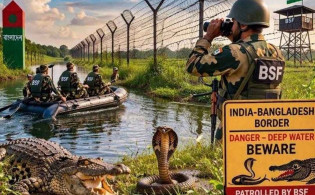 বাংলাদেশ সীমান্তে ‘জীবন্ত ফাঁদ’; বিতর্কে ভারতের নতুন উদ্যোগ