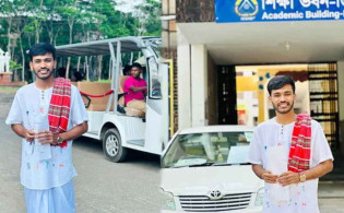 ভাইভা বোর্ডে ব্যতিক্রমী প্রতিবাদ