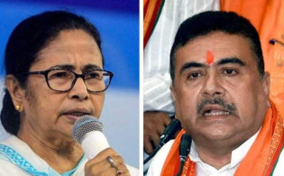 শুভেন্দুর লিডে উচ্ছ্বাস, মমতার শিবিরে টানটান উত্তেজনা