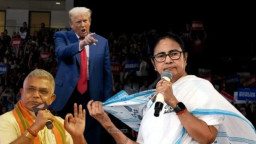 ট্রাম্প-তুলনায় মমতা! দিলীপ ঘোষের বক্তব্যে বিতর্ক চরমে