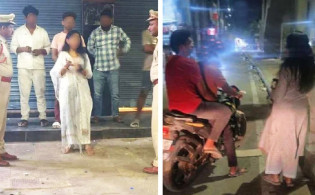 রাতে ছদ্মবেশে পুলিশের বড় এক্সপেরিমেন্ট