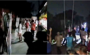 ব্রাহ্মণবাড়িয়ায় টর্চলাইট জ্বালিয়ে রাতভর সংঘ/র্ষ