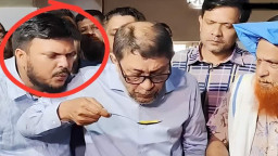 স্বাস্থ্যমন্ত্রীর চামচে ফুঁ দিয়ে ভাইরাল, জানা গেল সেই ব্যক্তির পরিচয়
