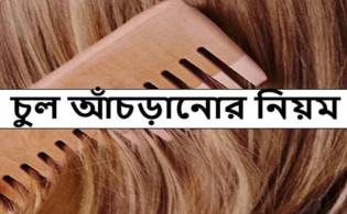 বিশেষজ্ঞরা জানালেন চুল আঁচড়ানোর সঠিক নিয়ম