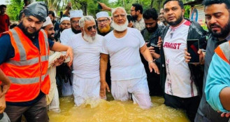 গেঞ্জি পরে যাওয়ার কারণ জানালেন জামায়াত আমির