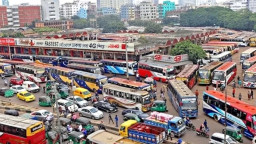 রাজধানীর যানজট কমাতে মহাখালীর বাস যাচ্ছে পূর্বাচলে