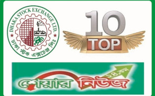 সাপ্তাহিক লেনদেনের শীর্ষ ১০ কোম্পানি