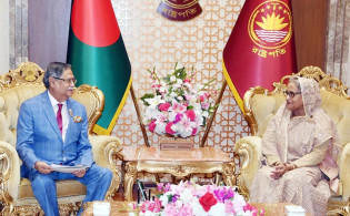 শেখ হাসিনার সঙ্গে কথিত ফোনালাপ নিয়ে রাষ্ট্রপতির স্পষ্ট জবাব