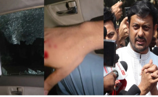 ফের হামলার শিকার নাসীরুদ্দীন পাটওয়ারী, ভাঙচুরের ভিডিও প্রকাশ