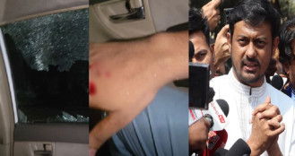 ফের হামলার শিকার নাসীরুদ্দীন পাটওয়ারী, ভাঙচুরের ভিডিও প্রকাশ