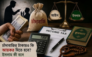 হারাম টাকা আয়কর দিলে হালাল হবে? চাঁদাবাজির অর্থ নিয়ে পরিষ্কার ব্যাখ্যা
