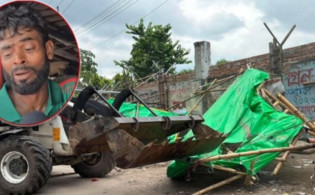 শেষ পর্যন্ত ভেঙে দেওয়া হলো ‘মিজানের ভাতের হোটেল’