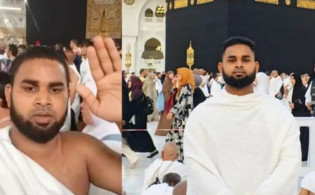 কাবার সামনে দাঁড়িয়ে রাজনীতি ছাড়লেন বিএনপি নেতা, জানালেন কারণ