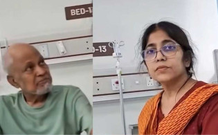 বাবা হাসপাতালে শয্যাশায়ী, জমির দলিল নিয়ে মেয়ের উপস্থিতি নিয়ে প্রশ্ন