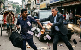 কোটি টাকা নিয়ে পালিয়েও গাড়ি রেখে গেলেন চালক, মালিককে যা লিখলেন