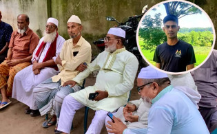 সেনাসদস্যের মৃত্যুতে এলাকায় শোক, চলছে দাফনের প্রস্তুতি