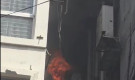 ধানমন্ডিতে এপেক্স শোরুমে ভয়াবহ আগুন