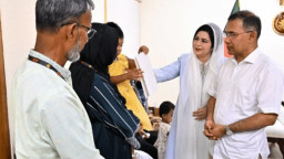 শহীদ দুই সেনাসদস্যের পরিবারের সঙ্গে প্রধানমন্ত্রীর সাক্ষাৎ