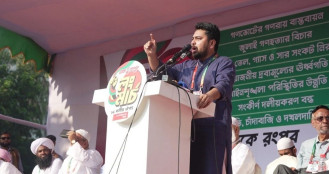 লংমার্চে নাহিদের কড়া বক্তব্য, টার্গেট তারেক রহমান