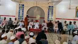 মসজিদে সোফা পেতে এমপি’র সভা, নেটদুনিয়ায় তোলপাড়