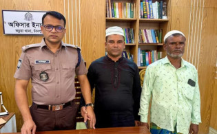 তাবলিগ শেষে থানায় ফিরে যা অঙ্গীকার করলেন দুই মাদক কারবারি