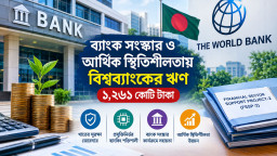 ব্যাংক সংস্কার ও আর্থিক স্থিতিশীলতায় বিশ্বব্যাংকের ঋণ