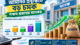 আমানত প্রবৃদ্ধিতে বড় চমক পঞ্চম প্রজন্মের ব্যাংকের