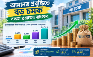 আমানত প্রবৃদ্ধিতে বড় চমক পঞ্চম প্রজন্মের ব্যাংকের