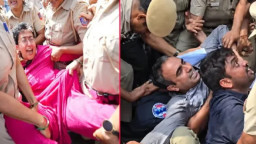 দিল্লির উত্তাল বিক্ষোভে সোচ্চার বিরোধীরা, কঠোর অবস্থানে পুলিশ!