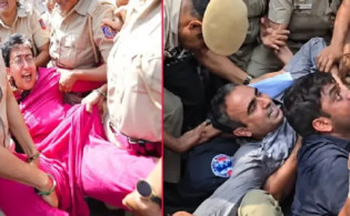 দিল্লির উত্তাল বিক্ষোভে সোচ্চার বিরোধীরা, কঠোর অবস্থানে পুলিশ!