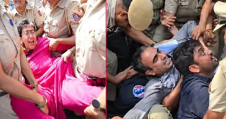 দিল্লির উত্তাল বিক্ষোভে সোচ্চার বিরোধীরা, কঠোর অবস্থানে পুলিশ!