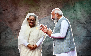 হাসিনা মোদির কাছে, মোদি পালিয়ে যাবেন কার কাছে 