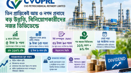 তিন প্রান্তিকেই আয় ও নগদ প্রবাহে বড় উন্নতি, বিনিয়োগকারীদের নজর ডিভিডেন্ডে