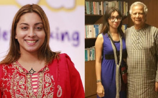 বিমানবন্দরের ঘটনার পর ইউনূসকে নিয়ে মেঘনা আলমের পোস্ট