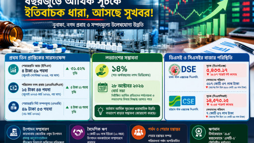 বছরজুড়ে আর্থিক সূচকে ইতিবাচক ধারা, আসছে সুখবর!