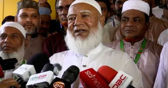 মুখের দাগ নিয়ে মুখ খুললেন জামায়াত আমির