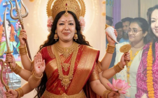 দেবীরূপে রুমিন ফারহানা, সমালোচনার জবাবে ফেসবুকে যা লিখলেন