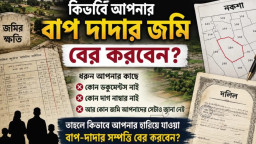 কোন কাগজ ছাড়াই বাপ-দাদার সম্পত্তি খুঁজে বের করবেন যেভাবে