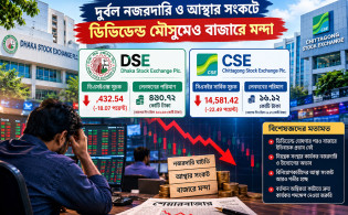 দুর্বল নজরদারি ও আস্থার সংকটে ডিভিডেন্ড মৌসুমেও বাজারে মন্দা